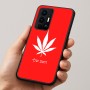 כיסוי בעיצוב אישי עם השם שלך לדגם - Realme GT 8 Pro 5G בעיצוב עלה מריחואנה - גראס