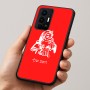 כיסוי בעיצוב אישי עם השם שלך לדגם - Realme GT 8 Pro 5G בעיצוב סנטה קלאוס