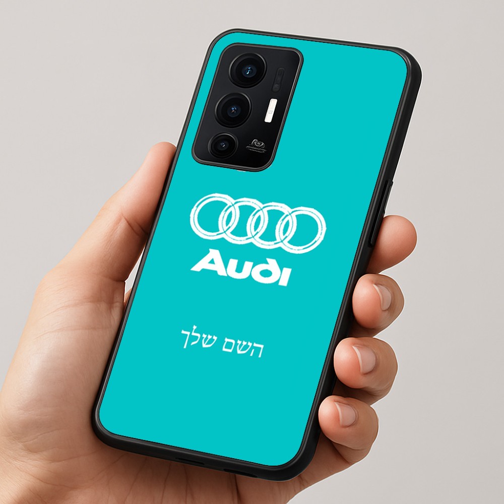 כיסוי בעיצוב אישי עם השם שלך לדגם - Realme GT 8 Pro 5G בעיצוב אאודי