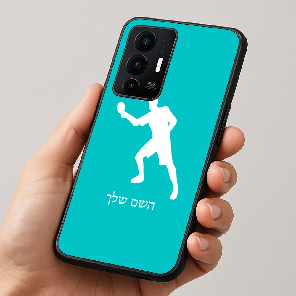 כיסוי בעיצוב אישי עם השם שלך לדגם - Realme GT 8 Pro 5G בעיצוב שחקן פינג פונג