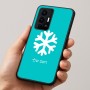 כיסוי בעיצוב אישי עם השם שלך לדגם - Realme GT 8 Pro 5G בעיצוב שלג