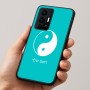כיסוי בעיצוב אישי עם השם שלך לדגם - Realme GT 8 Pro 5G בעיצוב סמל יינג יאנג