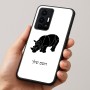 כיסוי בעיצוב אישי עם השם שלך לדגם - Realme GT 8 Pro 5G בעיצוב קרנף