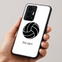 כיסוי בעיצוב אישי עם השם שלך לדגם - Realme GT 8 Pro 5G בעיצוב כדור כדורעף