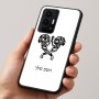 כיסוי בעיצוב אישי עם השם שלך לדגם - Realme GT 8 Pro 5G בעיצוב פרחי קרן