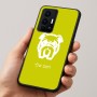 כיסוי בעיצוב אישי עם השם שלך לדגם - Realme GT 8 Pro 5G בעיצוב פרצוף בולדוג