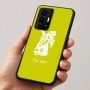 כיסוי בעיצוב אישי עם השם שלך לדגם - Realme GT 8 Pro 5G בעיצוב ארנב מחזיק גזר