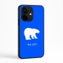 כיסוי בעיצוב אישי עם השם שלך לדגם - Realme Narzo 70 Pro 5G בעיצוב דוב