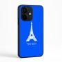 כיסוי בעיצוב אישי עם השם שלך לדגם - Realme Narzo 70 Pro 5G בעיצוב מגדל אייפל