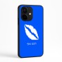 כיסוי בעיצוב אישי עם השם שלך לדגם - Realme Narzo 70 Pro 5G בעיצוב שפתיים - נשיקה