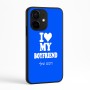 כיסוי בעיצוב אישי עם השם שלך לדגם - Realme Narzo 70 Pro 5G בעיצוב אוהבת את החבר שלי