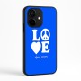 כיסוי בעיצוב אישי עם השם שלך לדגם - Realme Narzo 70 Pro 5G בעיצוב אהבה