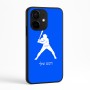 כיסוי בעיצוב אישי עם השם שלך לדגם - Realme Narzo 70 Pro 5G בעיצוב שחקן בייסבול