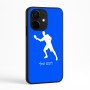 כיסוי בעיצוב אישי עם השם שלך לדגם - Realme Narzo 70 Pro 5G בעיצוב שחקן פינג פונג