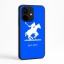 כיסוי בעיצוב אישי עם השם שלך לדגם - Realme Narzo 70 Pro 5G בעיצוב שחקן פולו - סוס