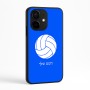 כיסוי בעיצוב אישי עם השם שלך לדגם - Realme Narzo 70 Pro 5G בעיצוב כדור כדורעף