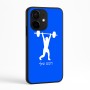 כיסוי בעיצוב אישי עם השם שלך לדגם - Realme Narzo 70 Pro 5G בעיצוב הרמת משקולות