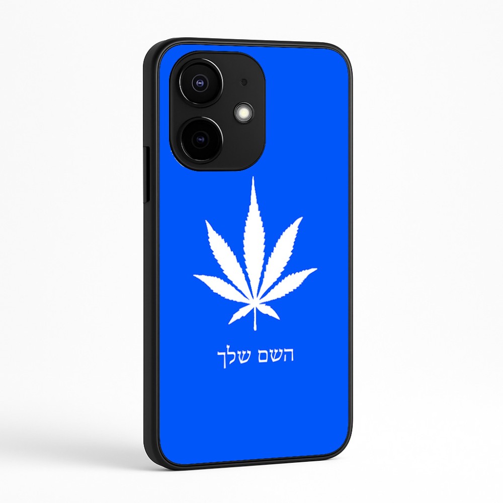 כיסוי בעיצוב אישי עם השם שלך לדגם - Realme Narzo 70 Pro 5G בעיצוב עלה מריחואנה - גראס