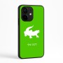 כיסוי בעיצוב אישי עם השם שלך לדגם - Realme Narzo 70 Pro 5G בעיצוב תנין