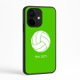 כיסוי בעיצוב אישי עם השם שלך לדגם - Realme Narzo 70 Pro 5G בעיצוב כדור כדורעף