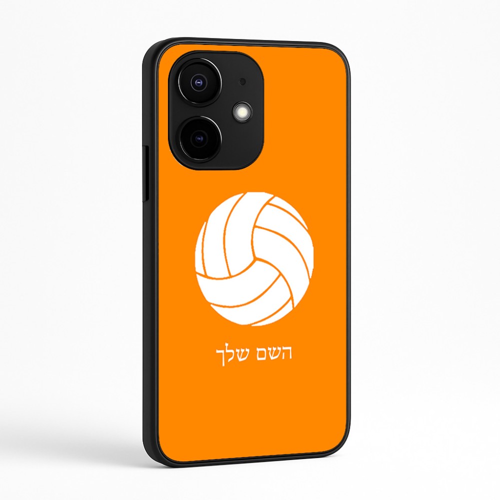 כיסוי בעיצוב אישי עם השם שלך לדגם - Realme Narzo 70 Pro 5G בעיצוב כדור כדורעף