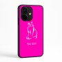 כיסוי בעיצוב אישי עם השם שלך לדגם - Realme Narzo 70 Pro 5G בעיצוב חתול
