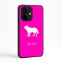 כיסוי בעיצוב אישי עם השם שלך לדגם - Realme Narzo 70 Pro 5G בעיצוב כלב
