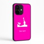 כיסוי בעיצוב אישי עם השם שלך לדגם - Realme Narzo 70 Pro 5G בעיצוב ג'ירפה באפריקה