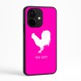 כיסוי בעיצוב אישי עם השם שלך לדגם - Realme Narzo 70 Pro 5G בעיצוב תרנגול
