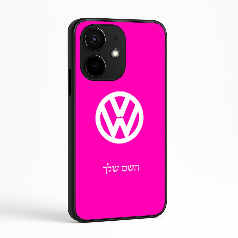 כיסוי בעיצוב אישי עם השם שלך לדגם - Realme Narzo 70 Pro 5G בעיצוב פולקסווגן