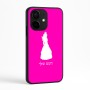 כיסוי בעיצוב אישי עם השם שלך לדגם - Realme Narzo 70 Pro 5G בעיצוב נסיכה