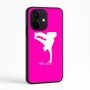 כיסוי בעיצוב אישי עם השם שלך לדגם - Realme Narzo 70 Pro 5G בעיצוב ברייקדאנס