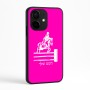 כיסוי בעיצוב אישי עם השם שלך לדגם - Realme Narzo 70 Pro 5G בעיצוב רוכב סוסים