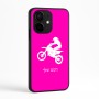 כיסוי בעיצוב אישי עם השם שלך לדגם - Realme Narzo 70 Pro 5G בעיצוב מוטוקרוס