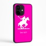 כיסוי בעיצוב אישי עם השם שלך לדגם - Realme Narzo 70 Pro 5G בעיצוב שחקן פולו - סוס