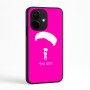 כיסוי בעיצוב אישי עם השם שלך לדגם - Realme Narzo 70 Pro 5G בעיצוב צניחה חופשית