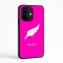 כיסוי בעיצוב אישי עם השם שלך לדגם - Realme Narzo 70 Pro 5G בעיצוב נוצת נוצה