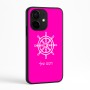 כיסוי בעיצוב אישי עם השם שלך לדגם - Realme Narzo 70 Pro 5G בעיצוב הגה - קפטן - ים