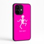 כיסוי בעיצוב אישי עם השם שלך לדגם - Realme Narzo 70 Pro 5G בעיצוב סקלטון