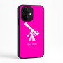 כיסוי בעיצוב אישי עם השם שלך לדגם - Realme Narzo 70 Pro 5G בעיצוב טלסקופ