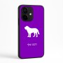 כיסוי בעיצוב אישי עם השם שלך לדגם - Realme Narzo 70 Pro 5G בעיצוב כלב