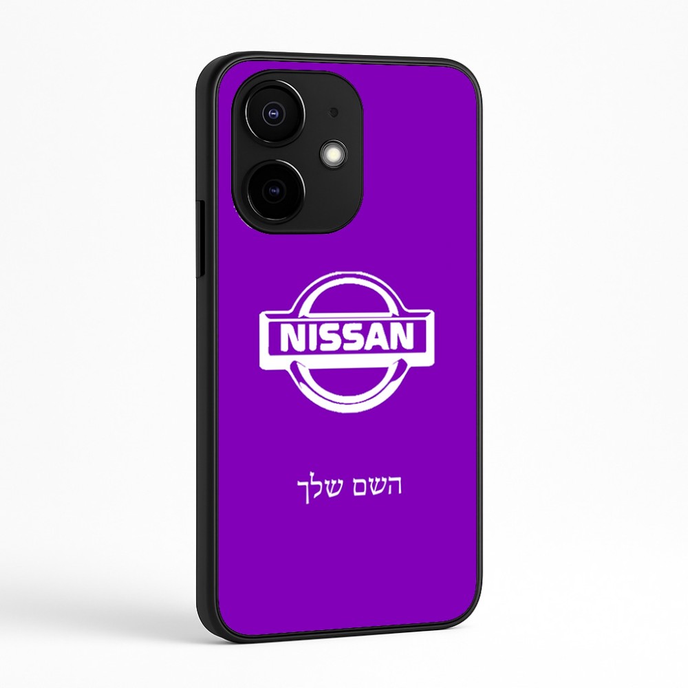 כיסוי בעיצוב אישי עם השם שלך לדגם - Realme Narzo 70 Pro 5G בעיצוב ניסאן