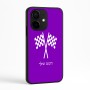 כיסוי בעיצוב אישי עם השם שלך לדגם - Realme Narzo 70 Pro 5G בעיצוב דגל המירוץ