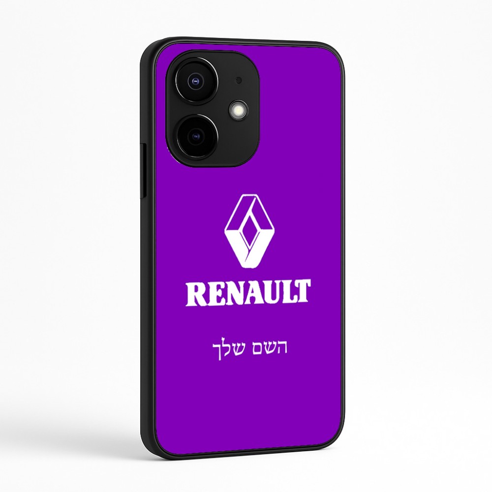 כיסוי בעיצוב אישי עם השם שלך לדגם - Realme Narzo 70 Pro 5G בעיצוב רנו