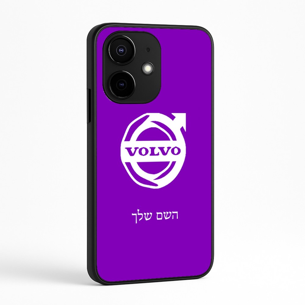 כיסוי בעיצוב אישי עם השם שלך לדגם - Realme Narzo 70 Pro 5G בעיצוב וולוו