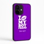 כיסוי בעיצוב אישי עם השם שלך לדגם - Realme Narzo 70 Pro 5G בעיצוב נשקי את חבר שלי