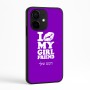 כיסוי בעיצוב אישי עם השם שלך לדגם - Realme Narzo 70 Pro 5G בעיצוב לנשק את החברה שלי