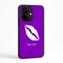 כיסוי בעיצוב אישי עם השם שלך לדגם - Realme Narzo 70 Pro 5G בעיצוב שפתיים - נשיקה