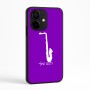 כיסוי בעיצוב אישי עם השם שלך לדגם - Realme Narzo 70 Pro 5G בעיצוב סקסופון