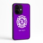 כיסוי בעיצוב אישי עם השם שלך לדגם - Realme Narzo 70 Pro 5G בעיצוב כבאי - תגית